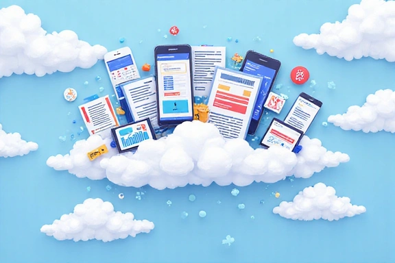Business applications in cloud