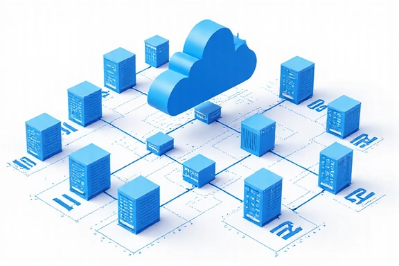 Cloud infrastructure diagram